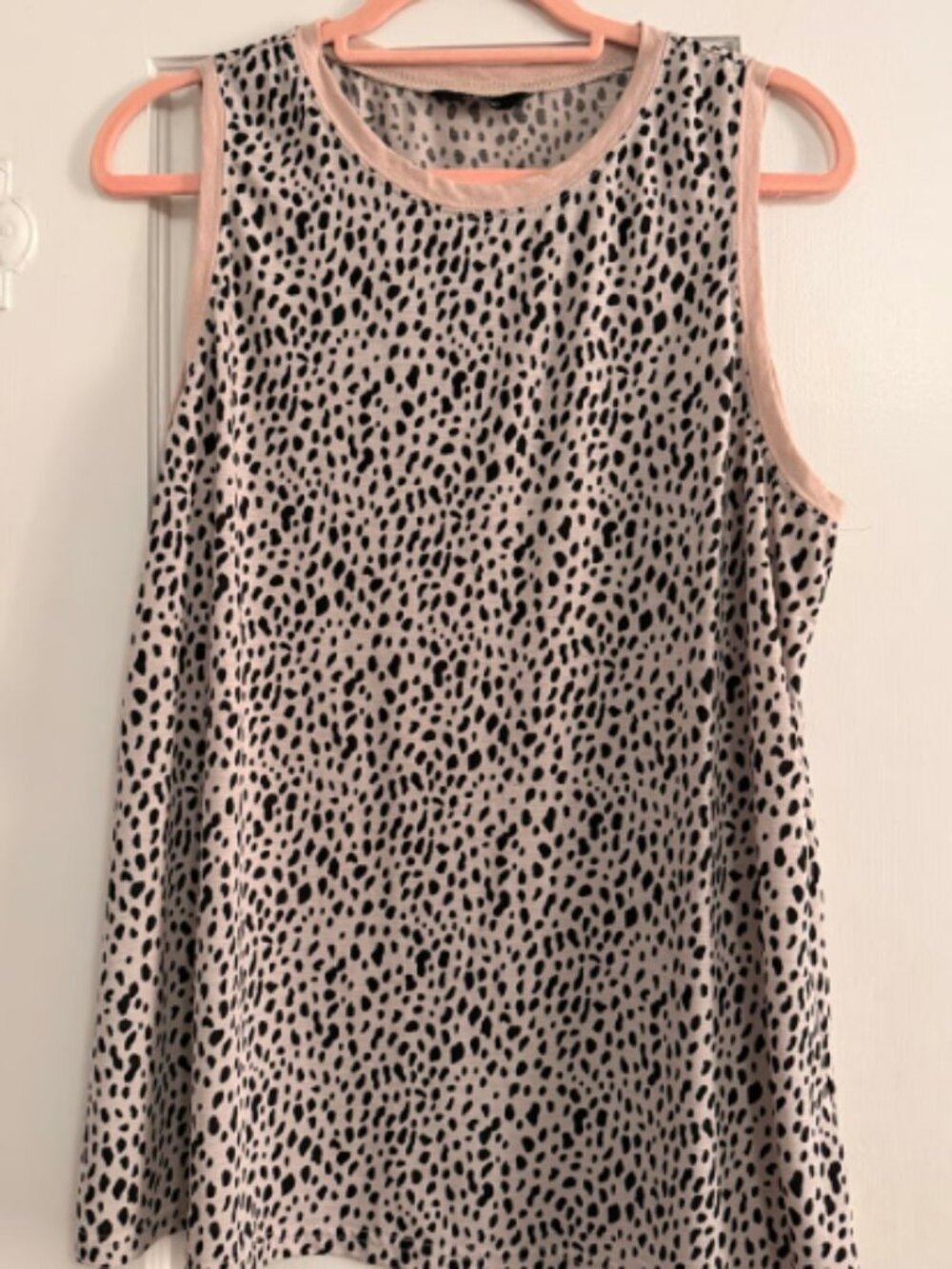 Womens Leopard Print Tank Top